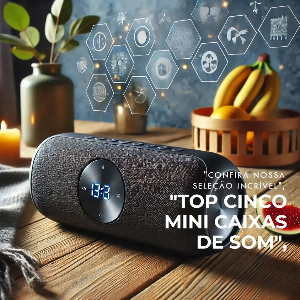 Top Cinco Modelos de  mini caixa de som bluetooth