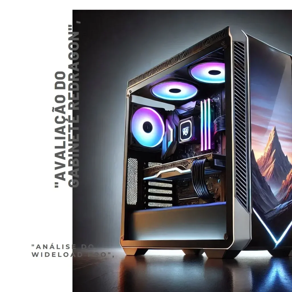 Review Gabinete Redragon Wideload Pro: Design, Funcionalidade e Potência