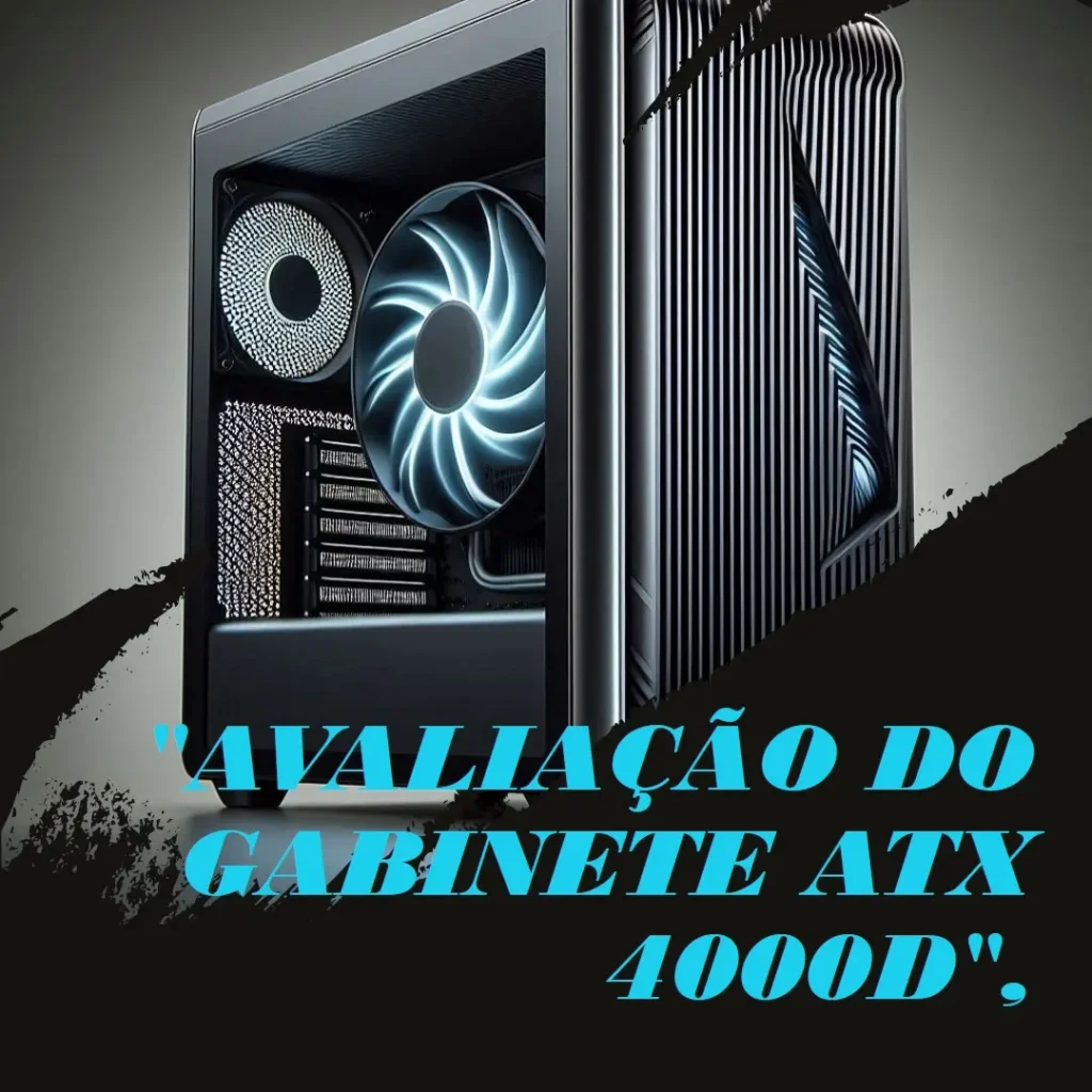 Gabinete ATX Mid Tower 4000 Series 4000D Airflow White: Design e Performance