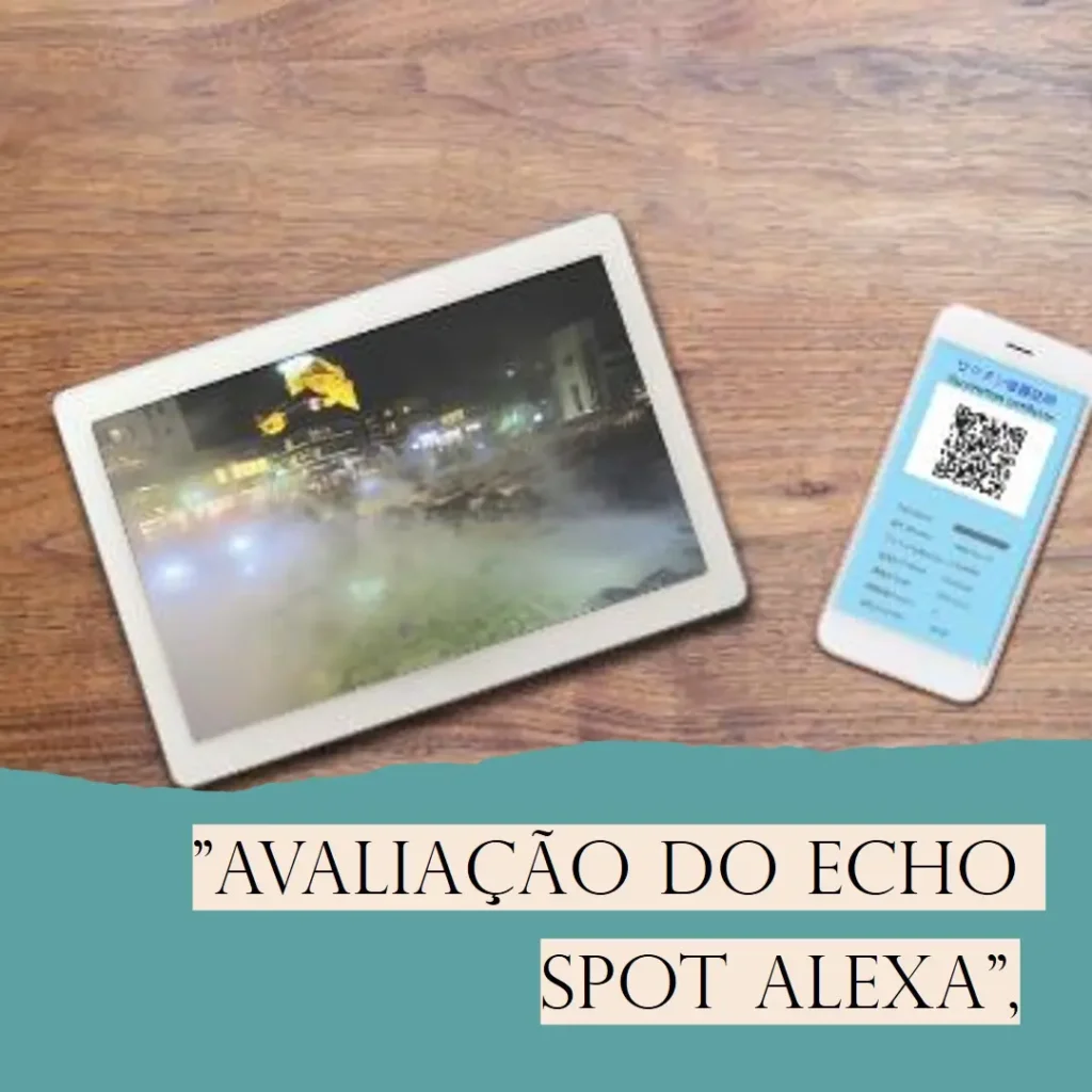 Novo Echo Spot com Alexa | Despertador inteligente com som vibrante