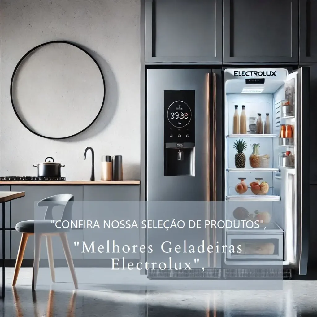 Melhores 5  geladeira electrolux side by side