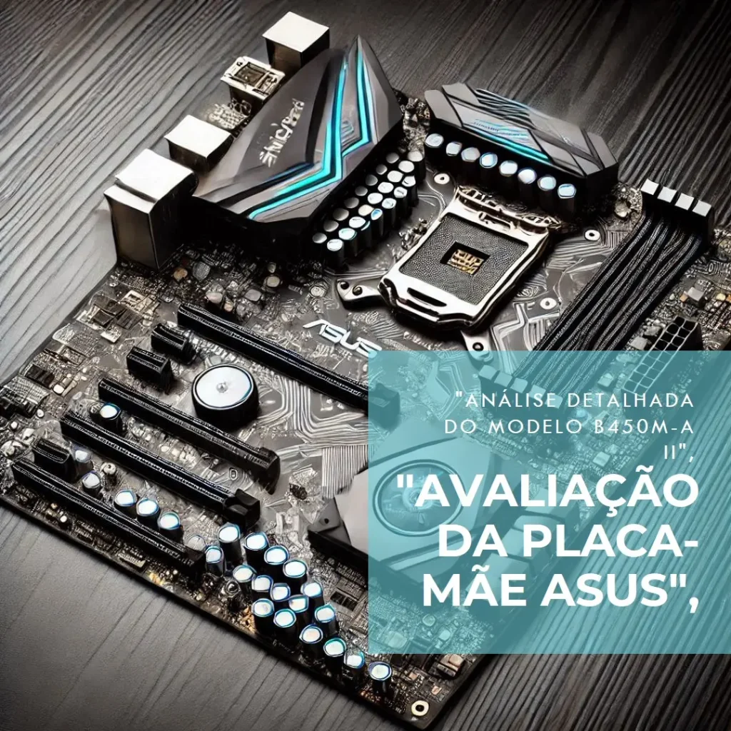 ASUS Placa-mãe Prime B450M-A II AMD AM4: Desempenho e Conectividade