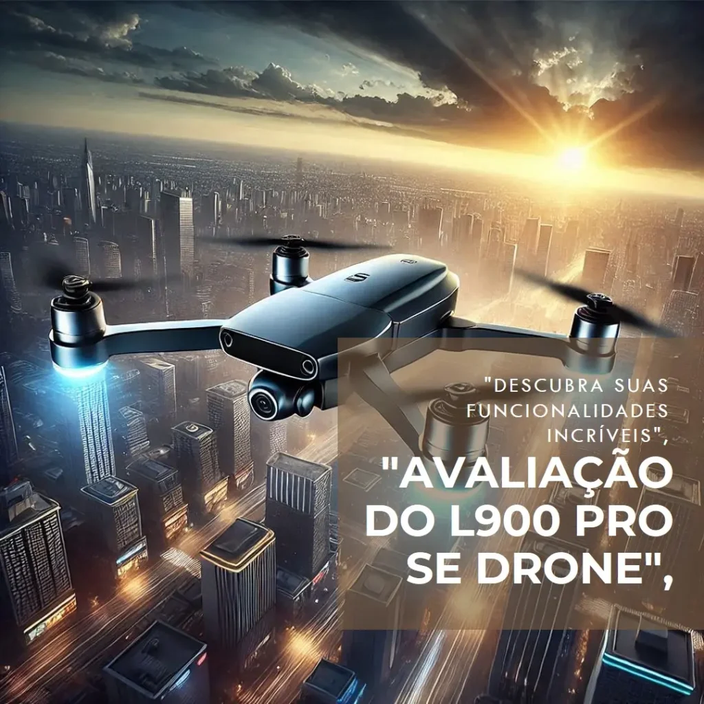 L900 Pro SE/L900 SE MAX Drone 5G GPS com Câmera 4K e FPV