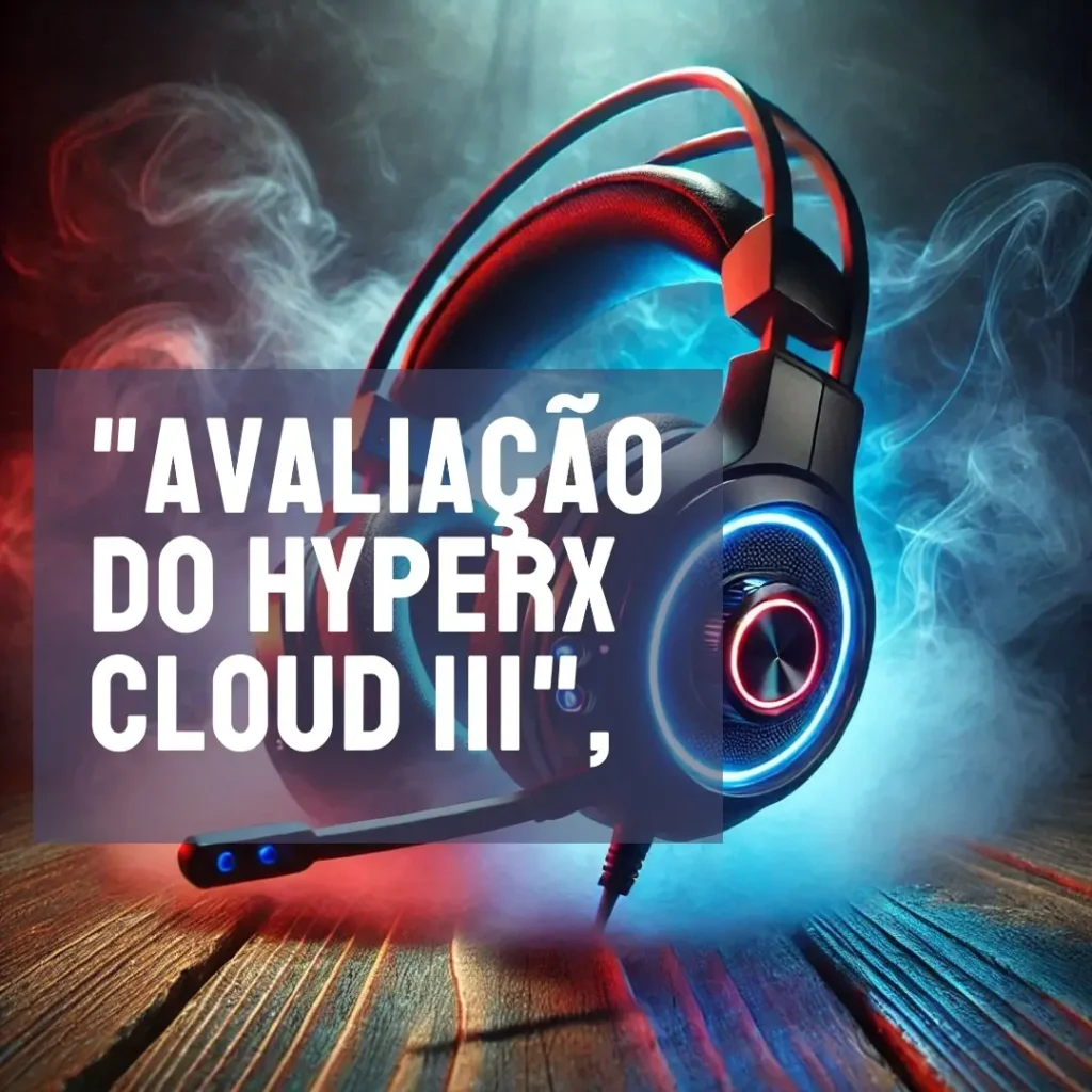 HyperX Cloud III Black: Conforto, Áudio Imersivo e Performance