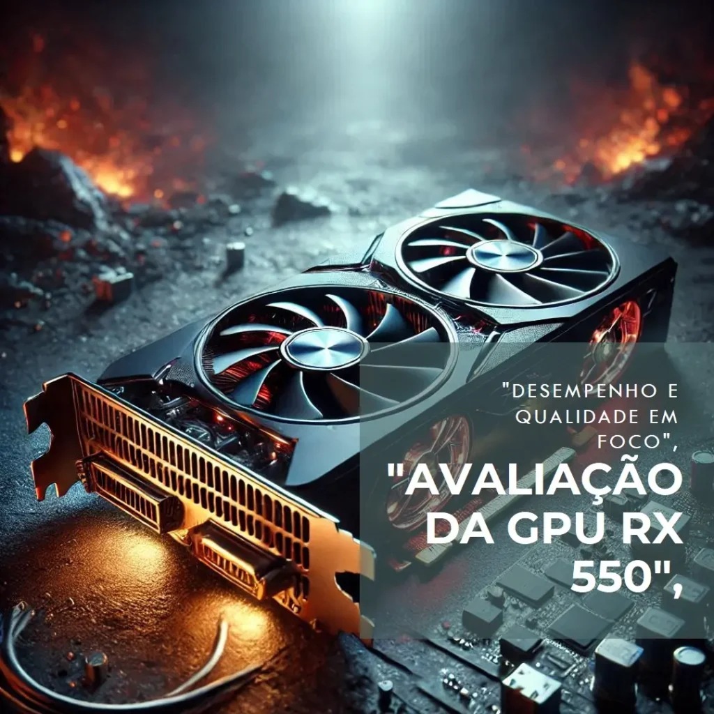 GPU RX 550 4GB GDDR5 Dual-Fan Projeto Edge PVEX5504GBDF – Pcyes: Análise Completa