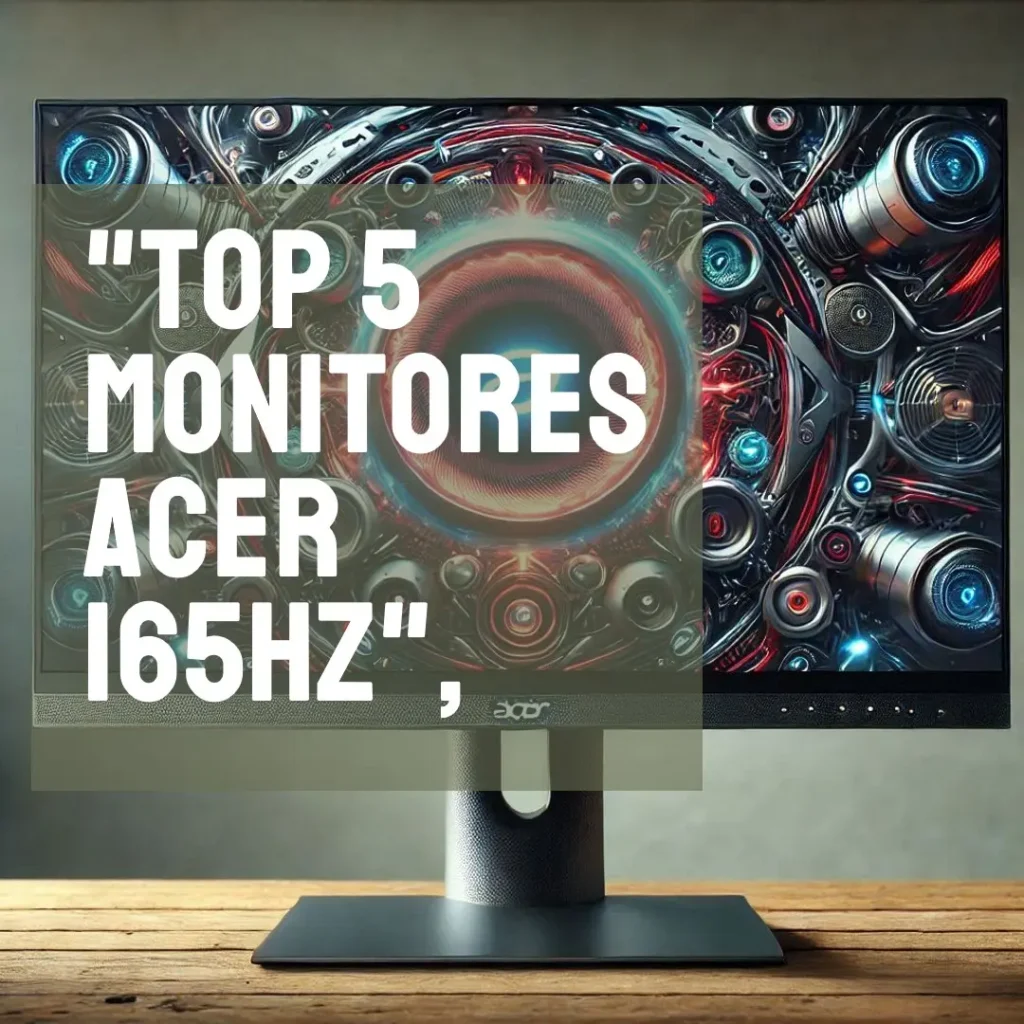 Top 5  monitor Acer 165hz 0.5ms