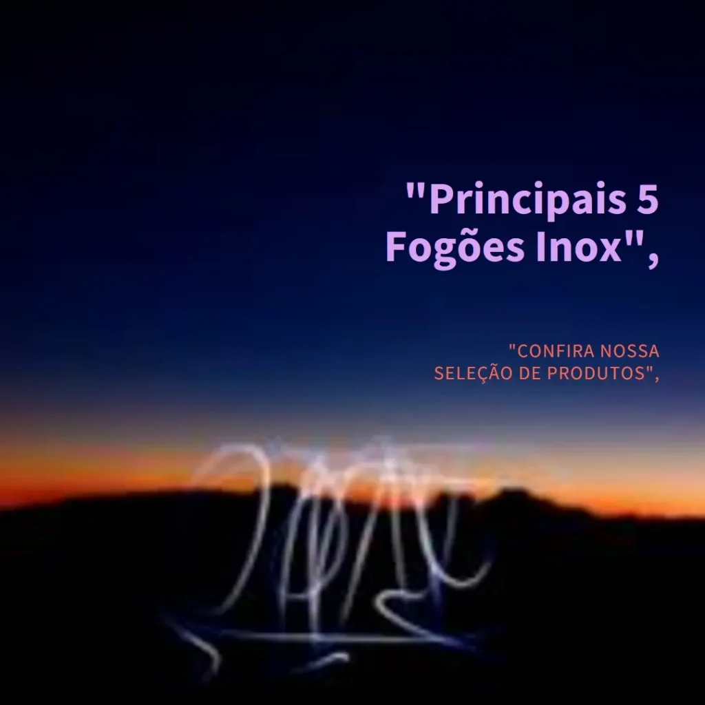 Principais 5  fogao 5 bocas inox