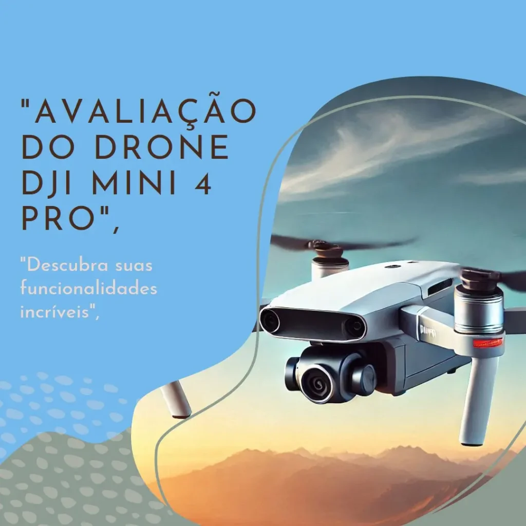 Drone DJI Mini 4 Pro DJI RC 2 (Com tela) - Qualidade de Imagem 4K e Recursos Avançados