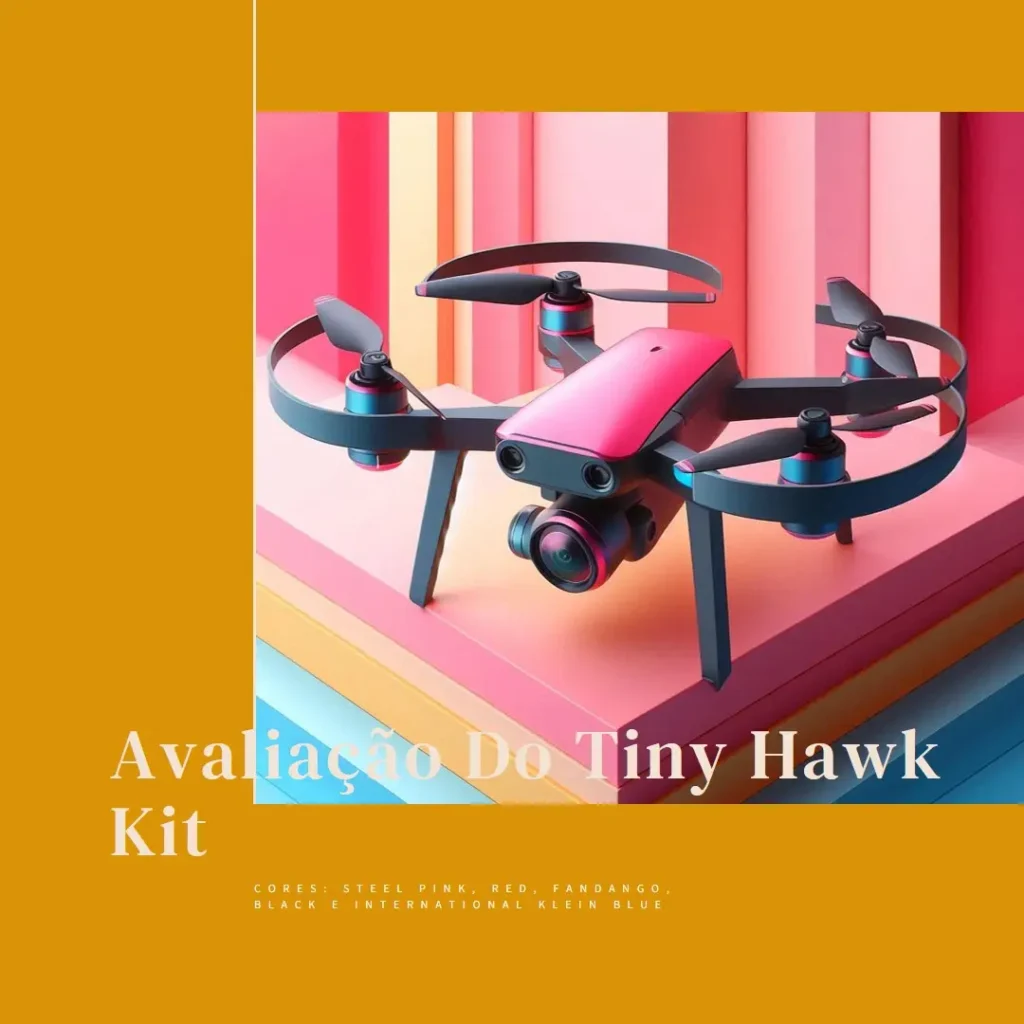 Tiny Hawk Kit Micro Drone FPV Racing Outdoor: Para Iniciantes e Profissionais