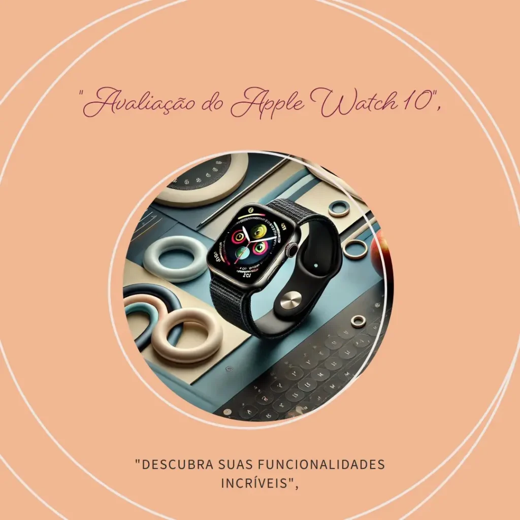 Apple Watch Series 10 GPS + Cellular: Design moderno e funcionalidades poderosas