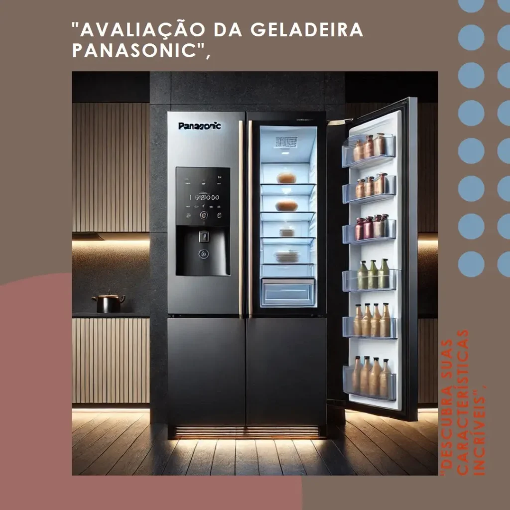 Geladeira Panasonic Frost Free 425L A+++ - NR-BB53GV3B