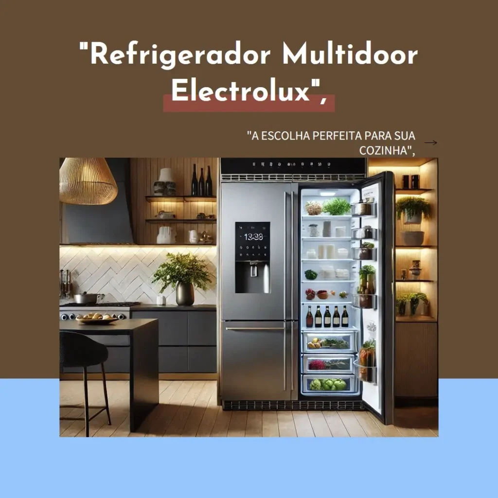 Refrigerador Multidoor Electrolux 590 Litros Inverter e AutoSense