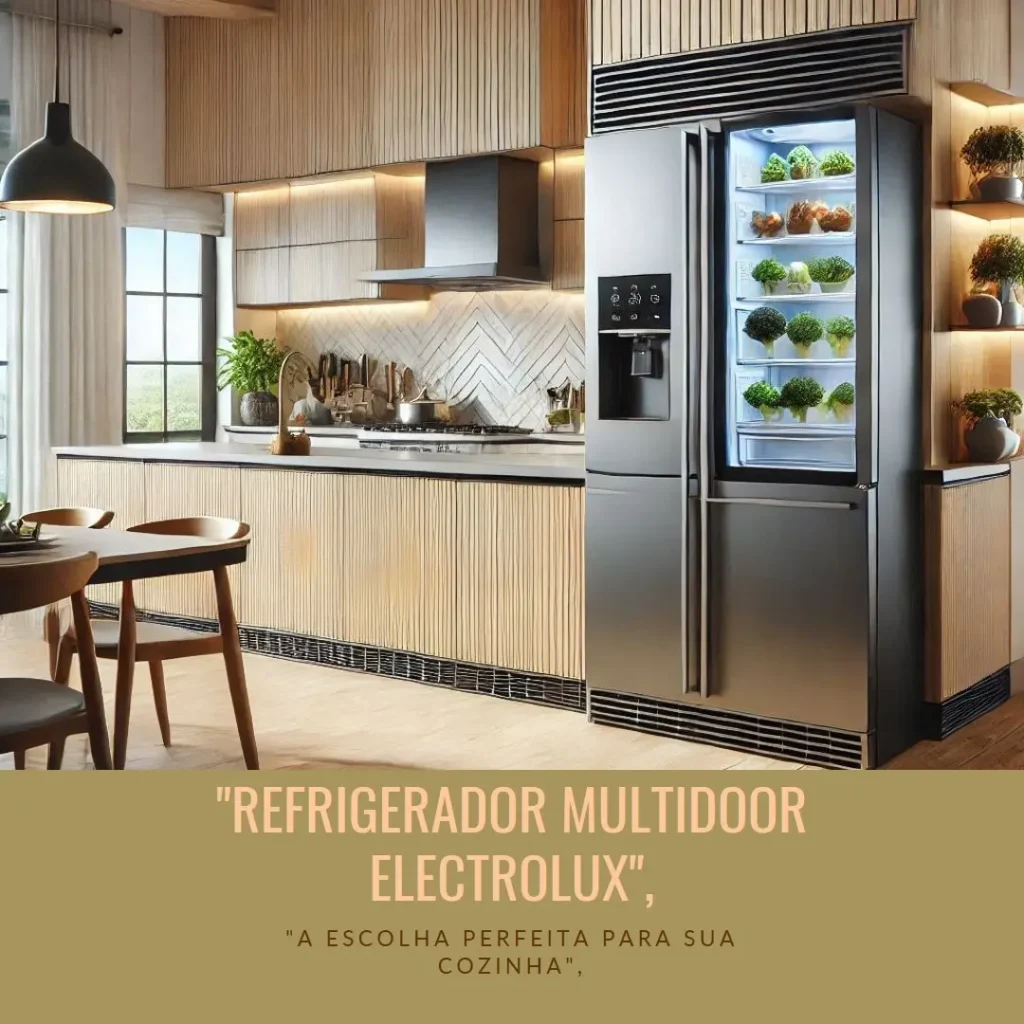 Refrigerador Electrolux Multidoor 590 Litros Inverter: Design, Inovação e Eficiência Energética