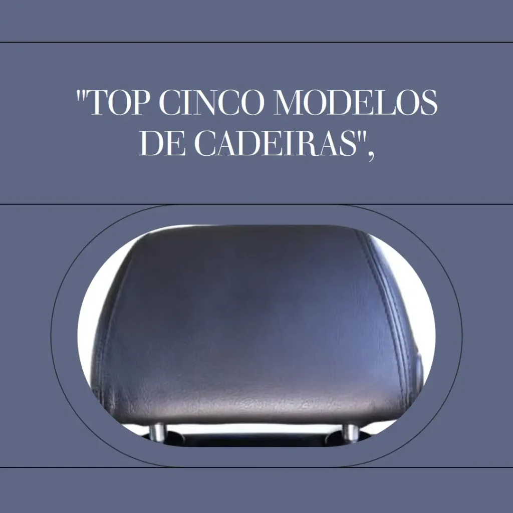 Top Cinco Modelos de  cadeira dxrAcer