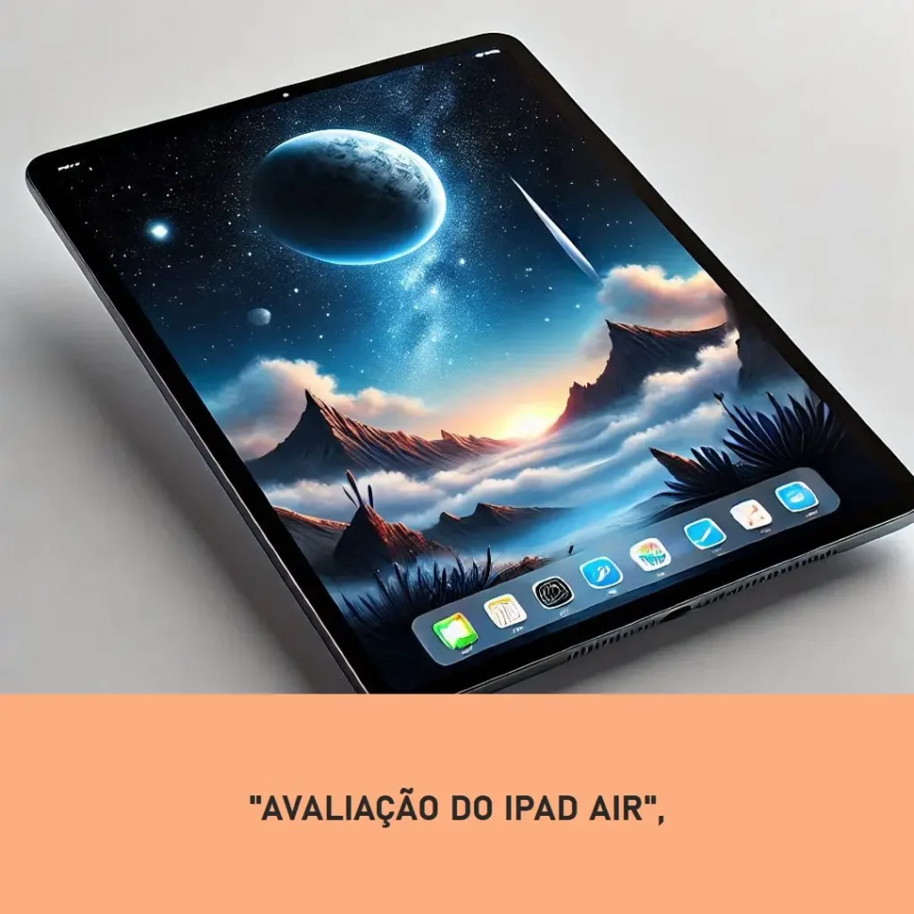 iPad Air Apple: Desempenho com Chip M1, Tela Liquid Retina e 256GB