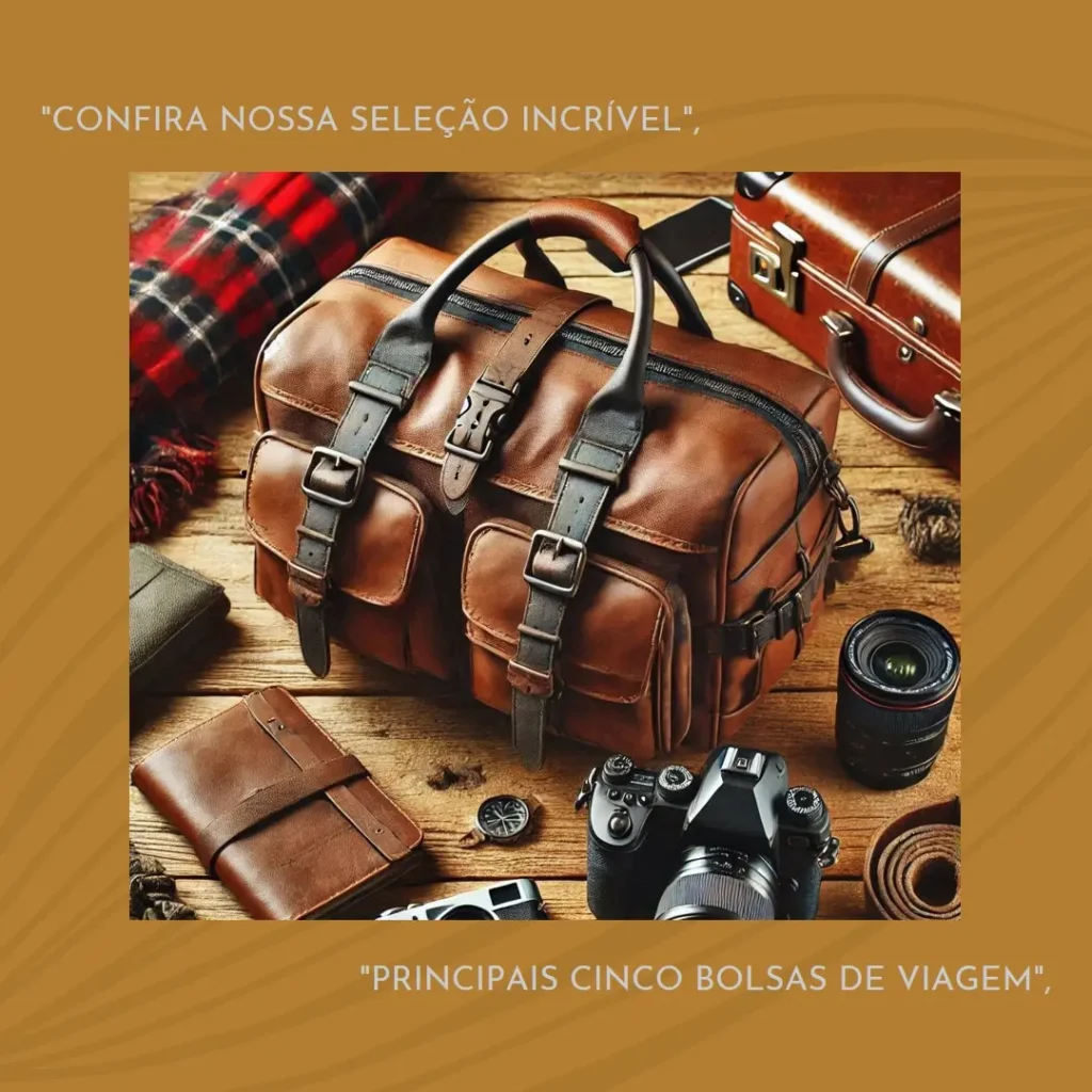 Principais Cinco  bolsa para viagem