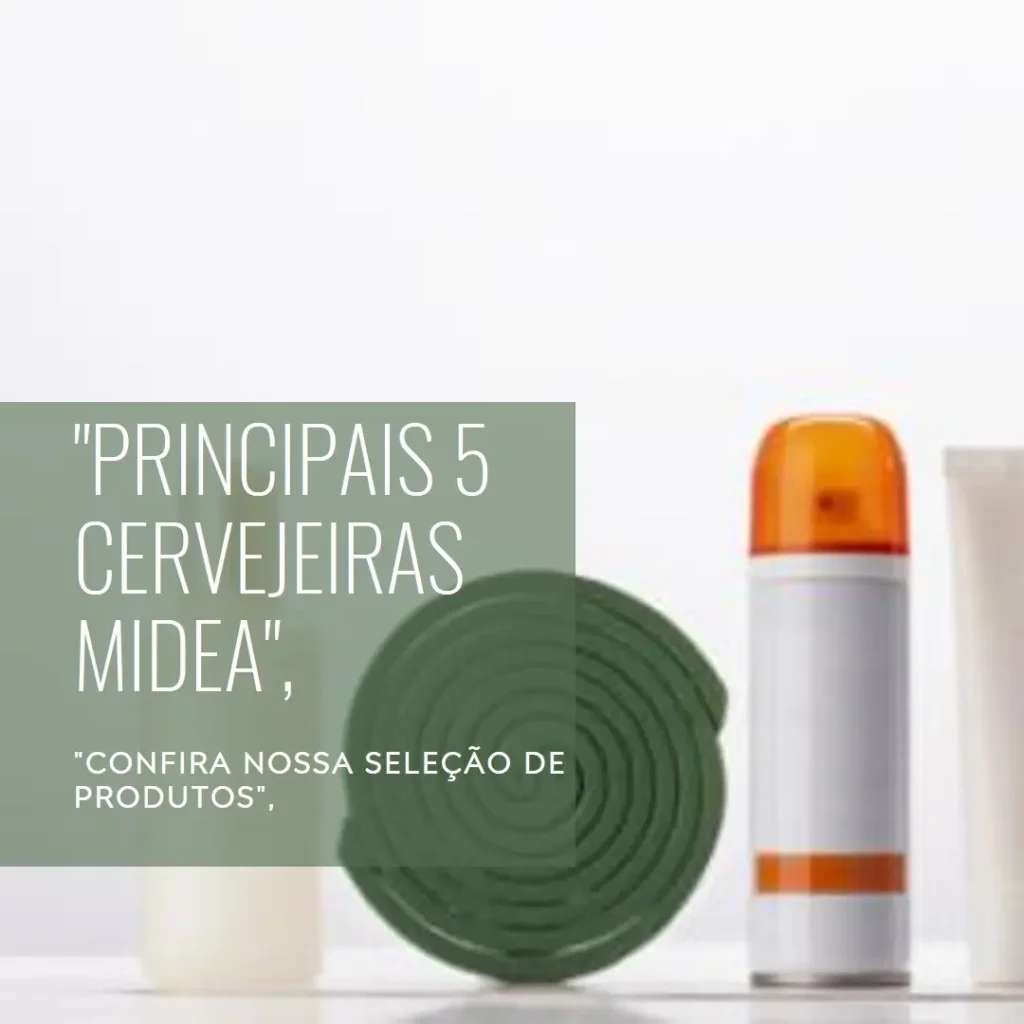 Principais 5  cervejeira Midea