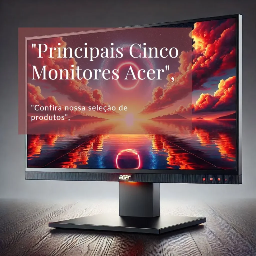 Principais Cinco  monitor 144hz Acer