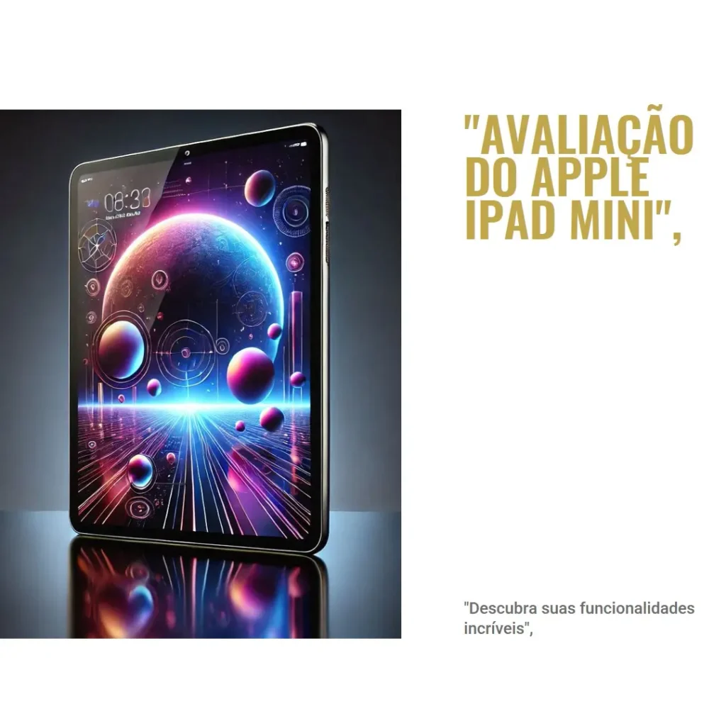 Apple iPad Mini 6: Compacto, Potente e Ideal para o Dia a Dia