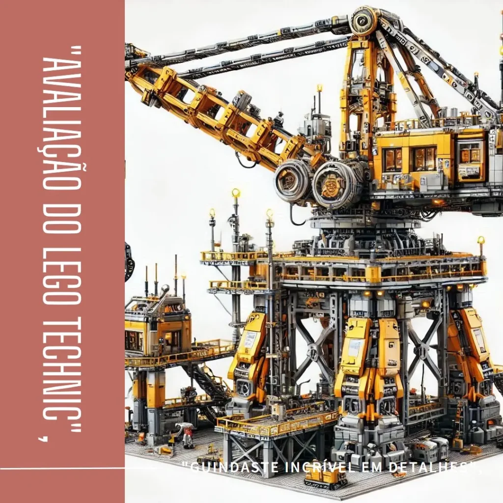 LEGO Set Technic 42146 Guindaste de Lagartas Liebherr LR 13000