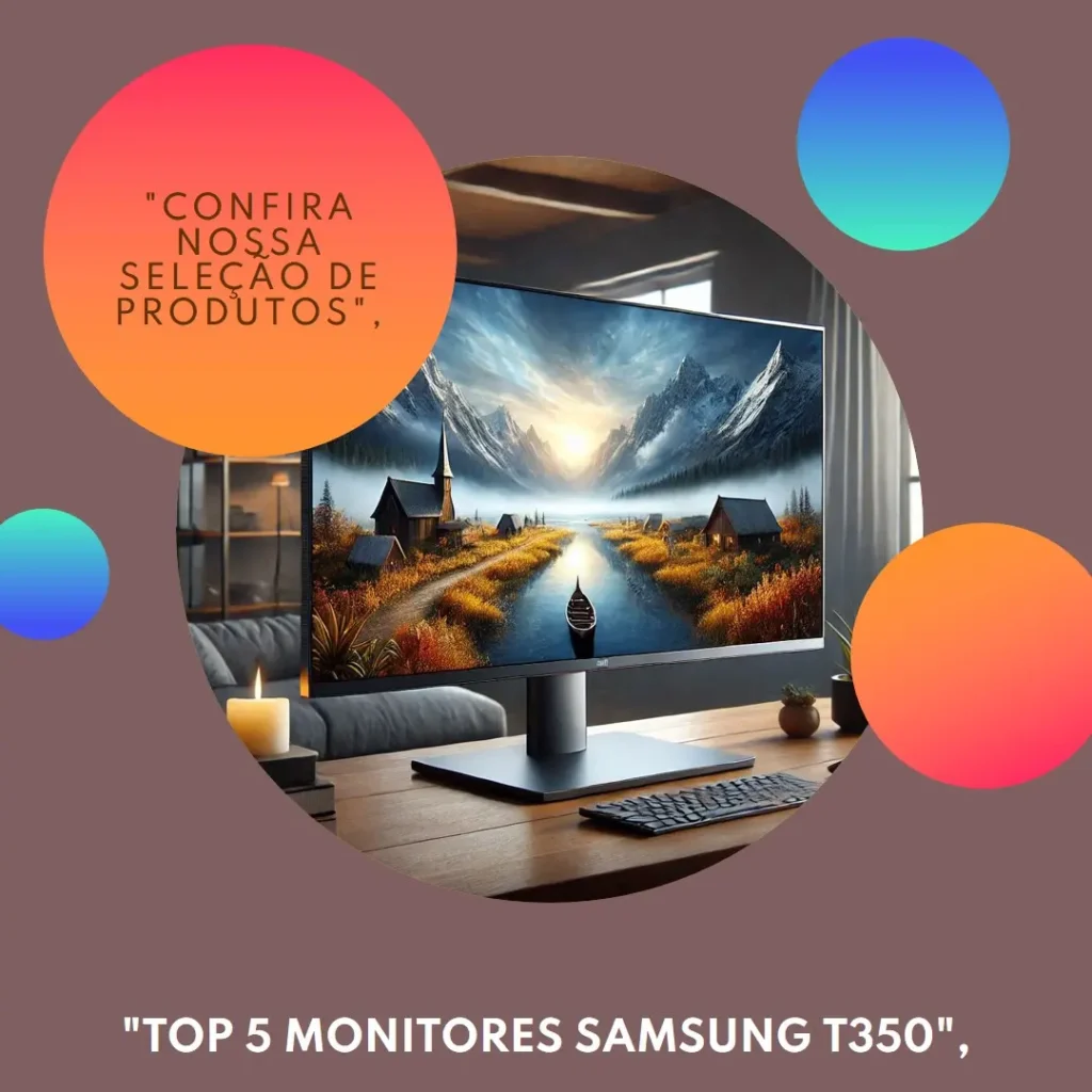 Top 5 Opções de  monitor Samsung t350 22 polegadas