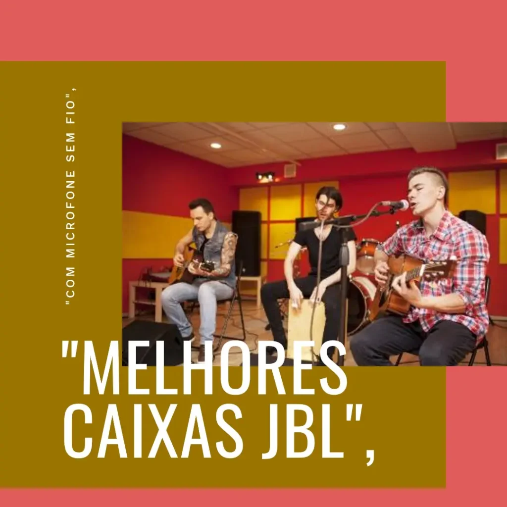 Melhores 5  caixa JBL com microfone sem fio