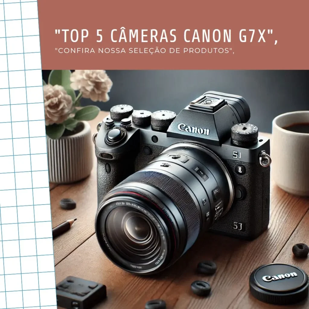 Top 5 Opções de  Canon camera g7x mark 2