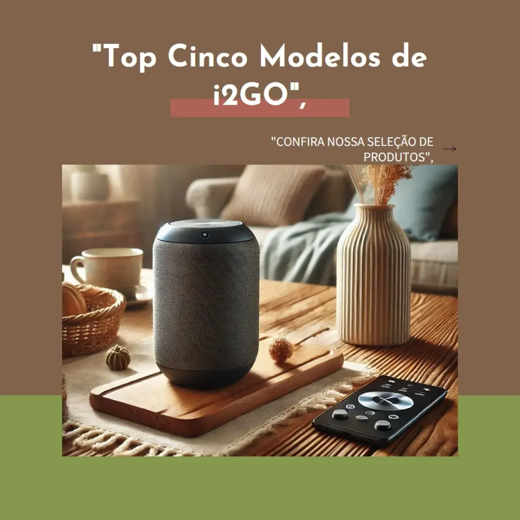 Top Cinco Modelos de  caixa de som i2GO