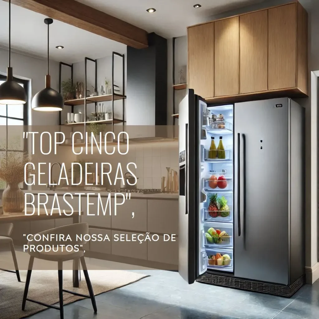 Top Cinco  geladeira 3 portas brastemp