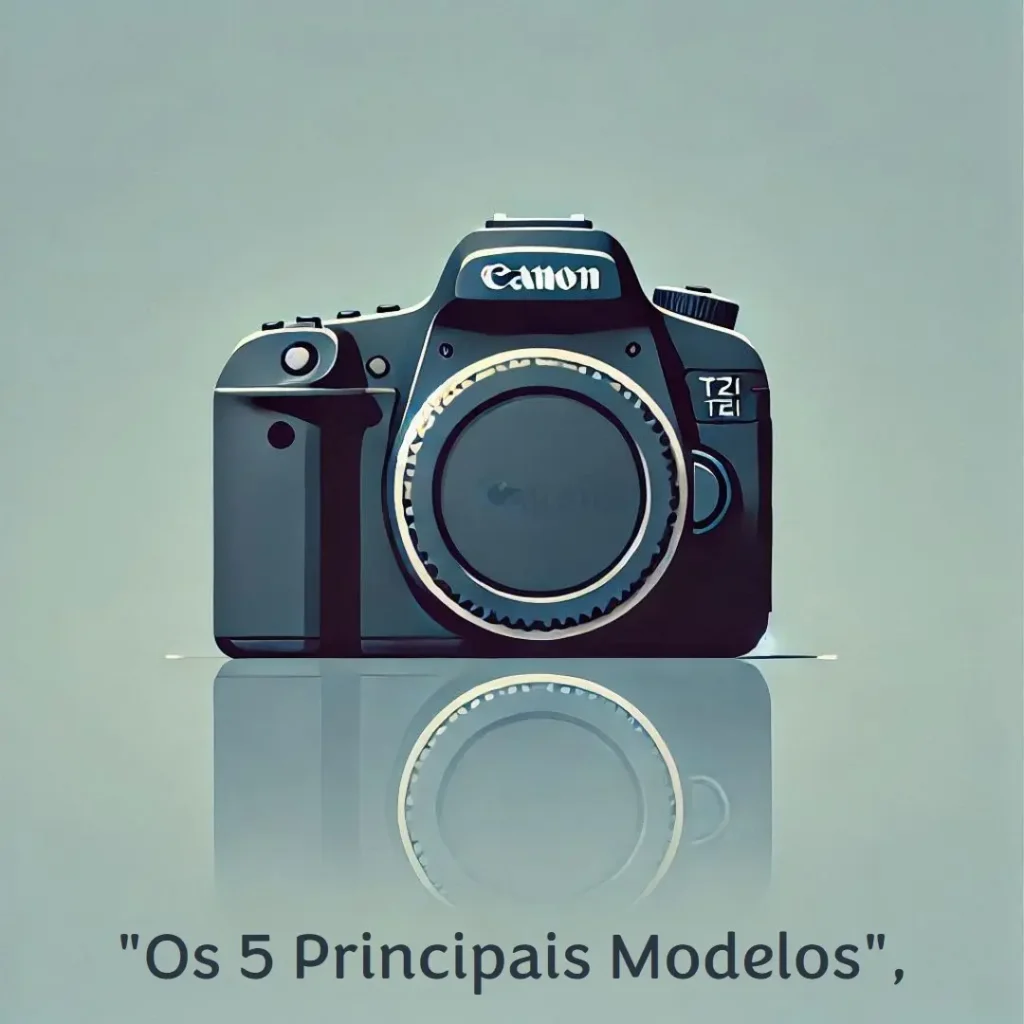 Os 5 Principais Modelos de  t7i Canon