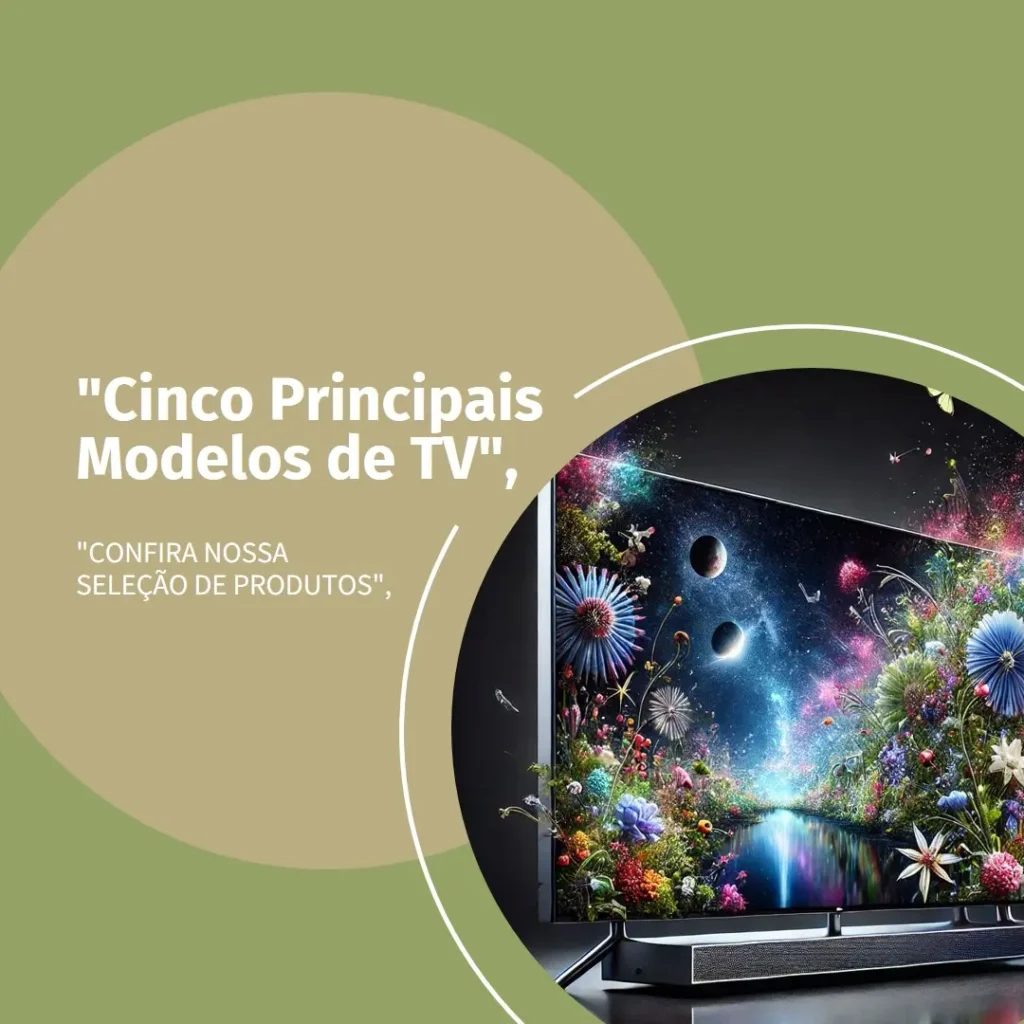 Cinco Principais Modelos de  TV lg oled