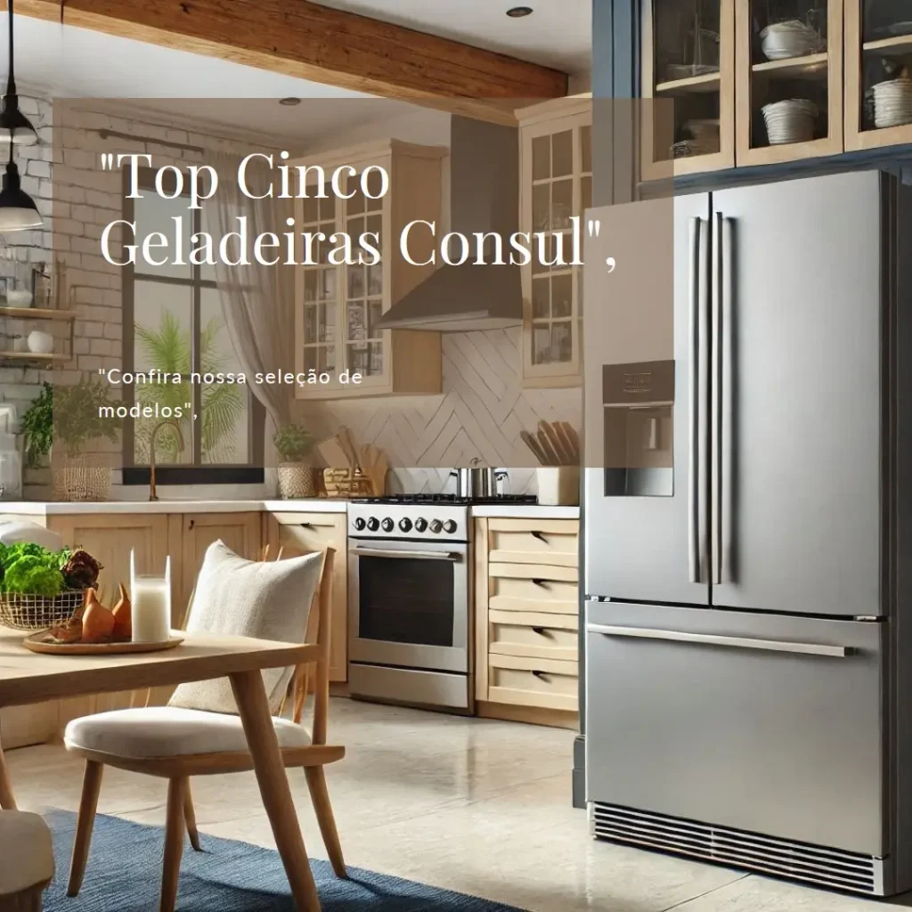 Top Cinco Modelos de geladeiras frost free Consul