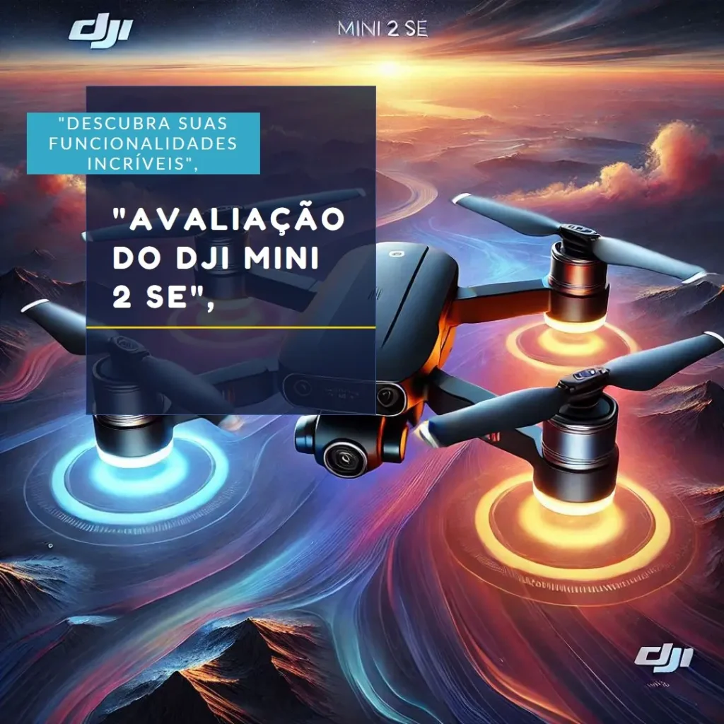 DJI Mini 2 SE Fly More Combo: Câmera 4K, Longo Alcance e Mais