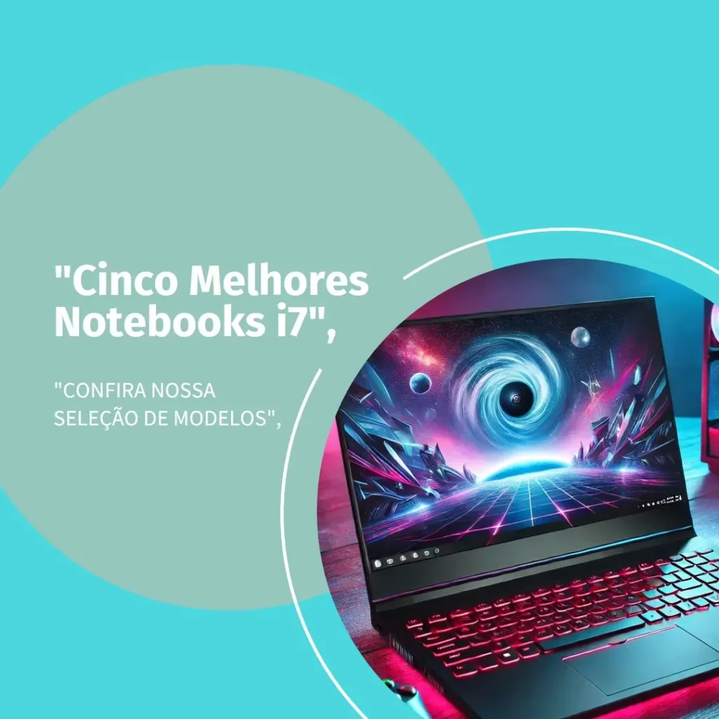 Cinco Melhores Modelos de  notebook i7 gamer