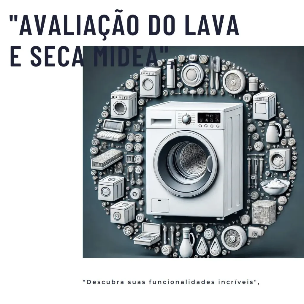 Lava e Seca Midea HealthGuard Smart 11kg: Tecnologia e Eficiência