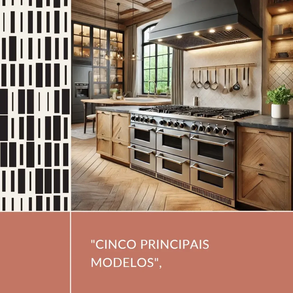 Cinco Principais Modelos de fogao 5 bocas