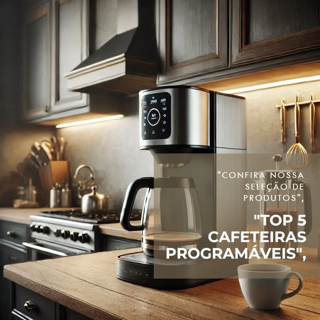 Top 5 Opções de  cafeteira programavel