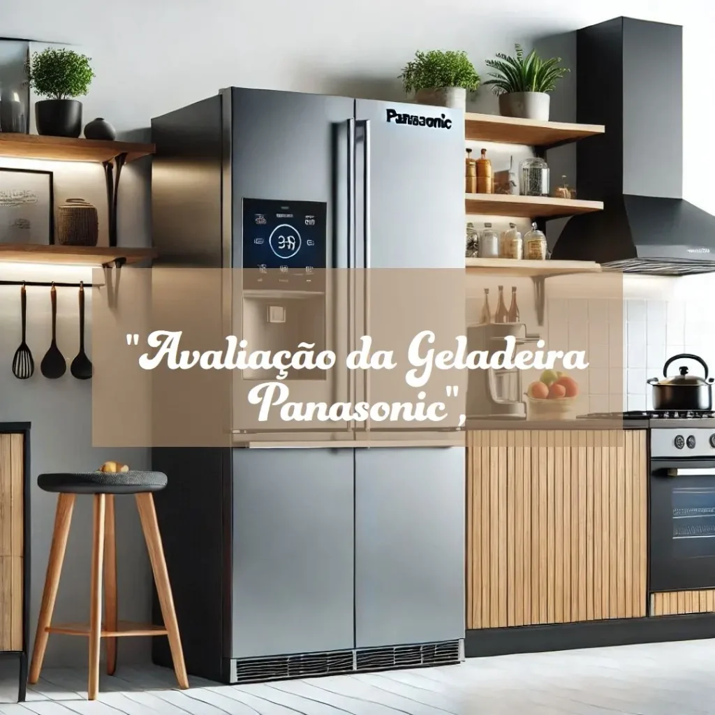 Geladeira Panasonic BB41 Titânio 397L 60cm 110V: Alta Eficiência e Design Moderno