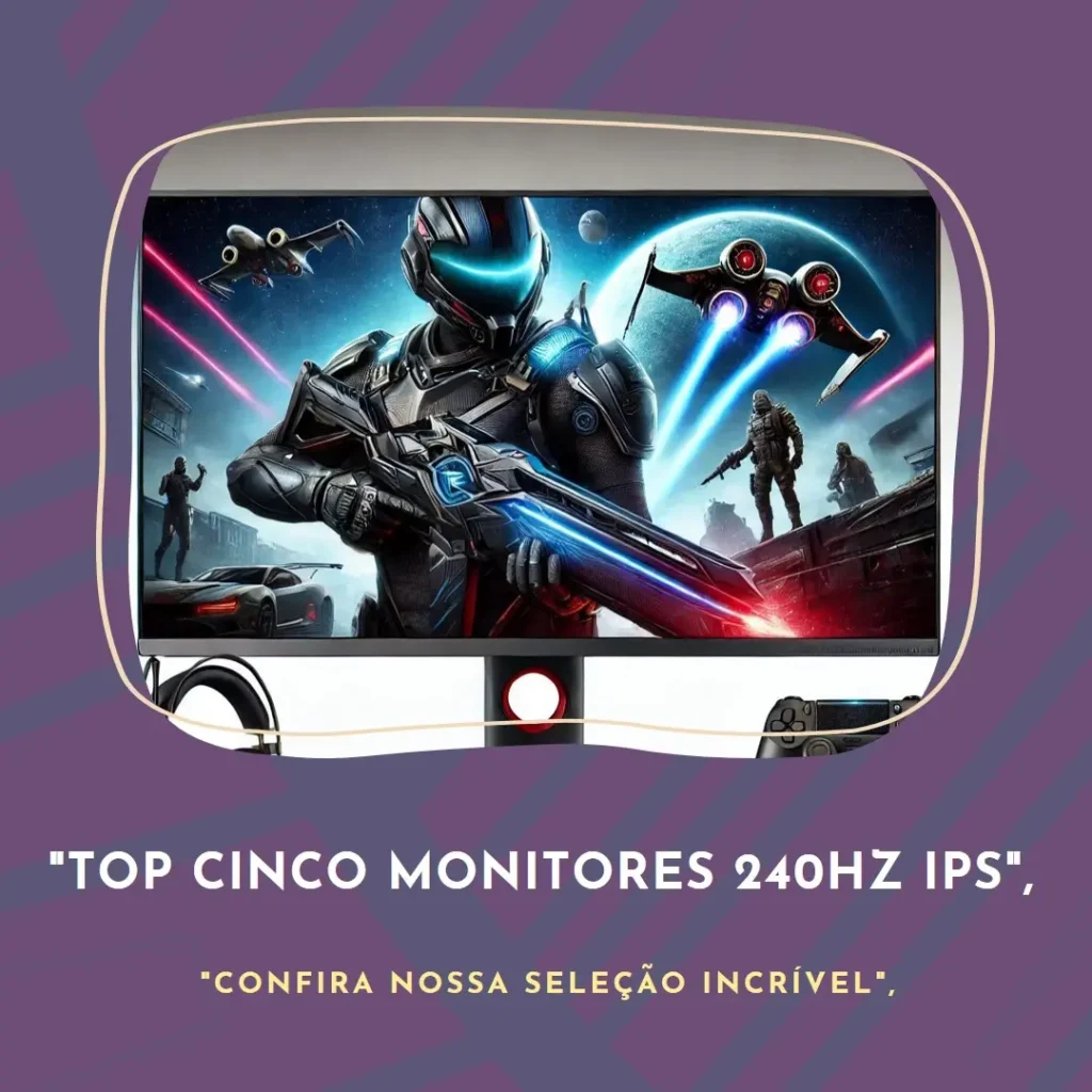 Top Cinco Modelos de  monitor 240hz ips