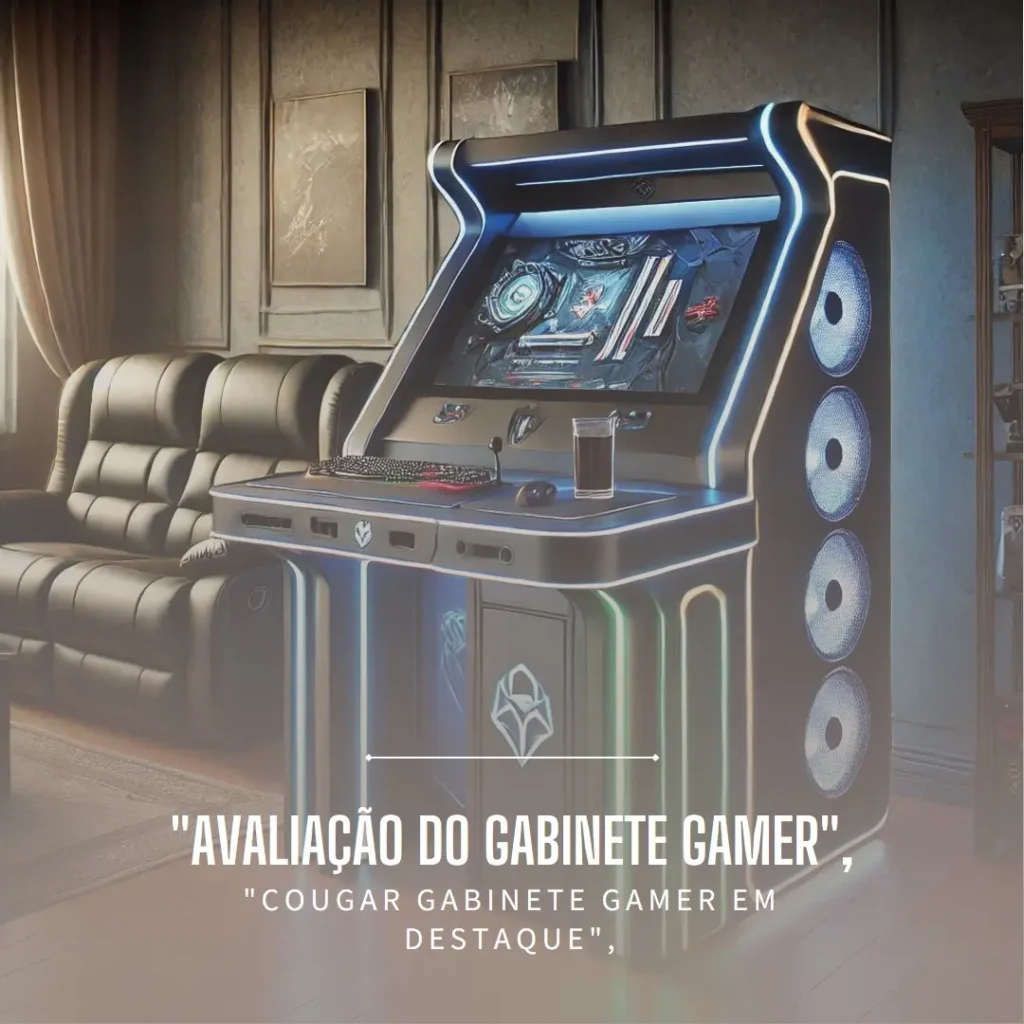 COUGAR Gabinete Gamer Duoface RGB: Desempenho e Estilo para Seu Setup