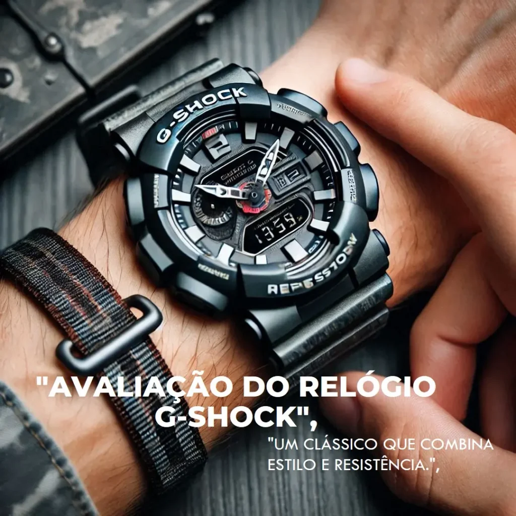 Relógio Casio G-Shock Masculino GA-140-1A4DR: Resistente e Completo