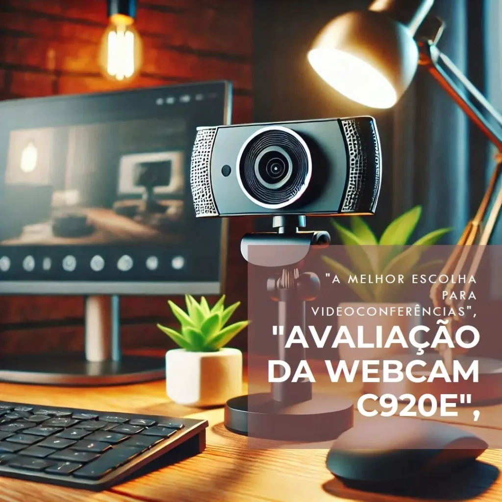 Webcam Logitech C920E Business FullHD 1080p 960-001360: Desempenho e Qualidade Imbatíveis para Negócios