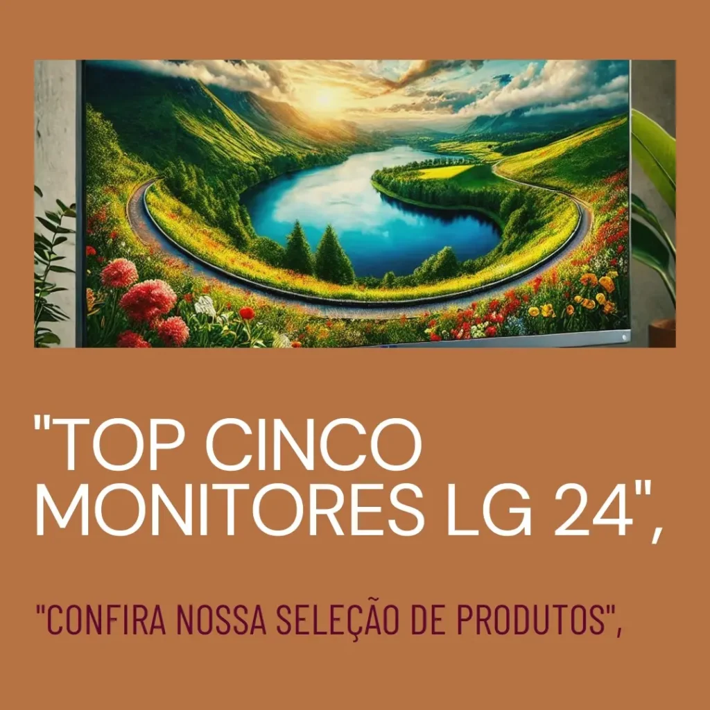 Top Cinco  monitor lg 24