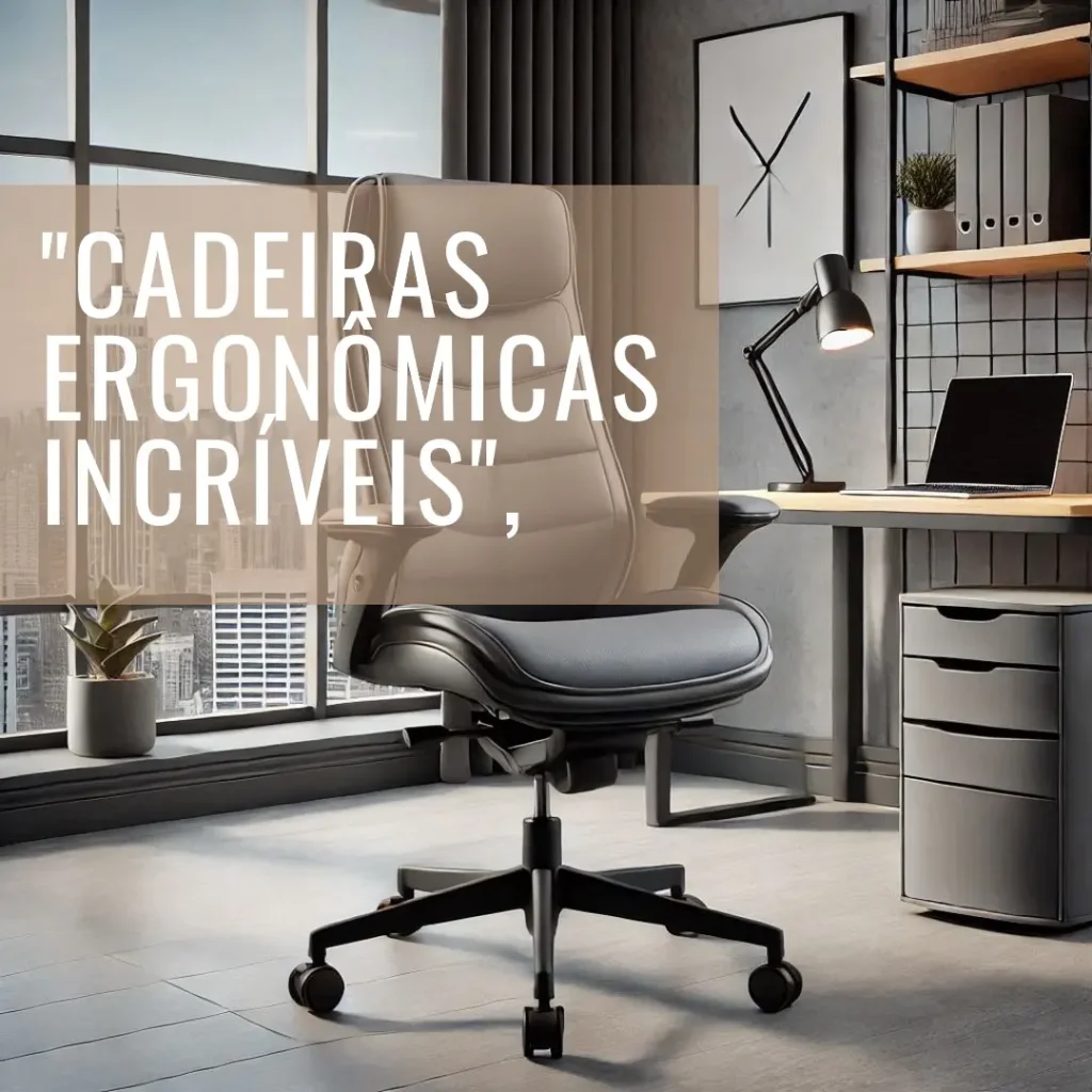 Principais Cinco  cadeira para escritorio ergonomica