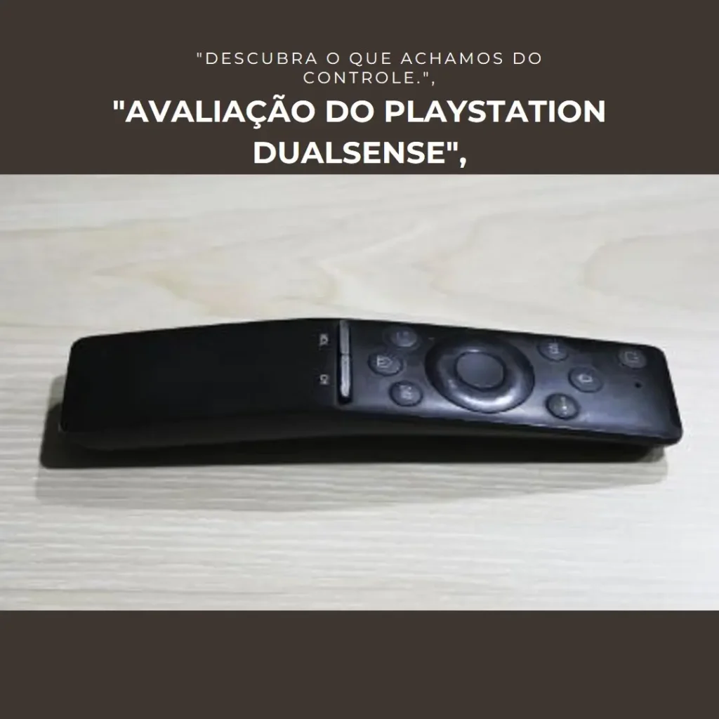 PlayStation DualSense Wireless Controller – Funcionalidade e Design Inovadores