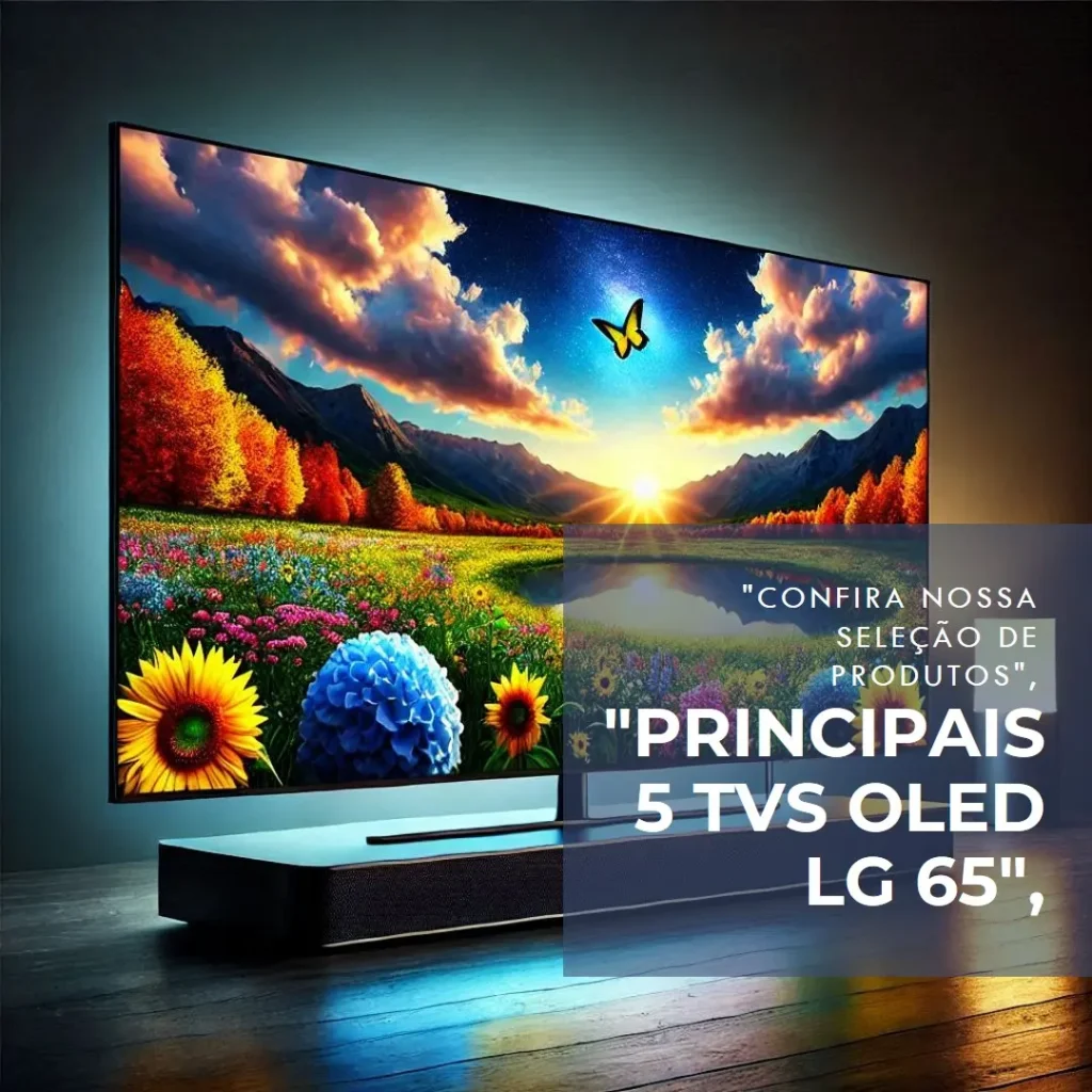 Principais 5  TV oled lg 65