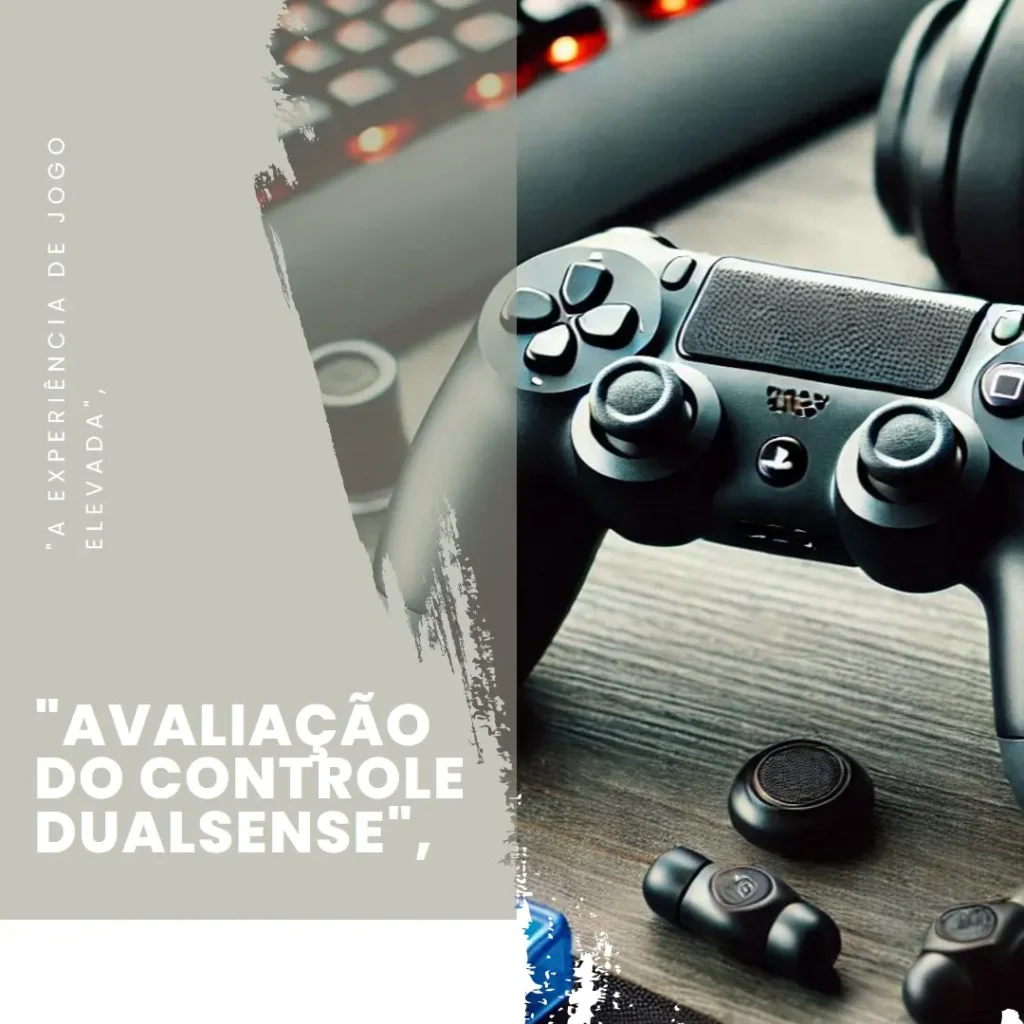 PlayStation DualSense Controle sem fio – Design Moderno e Inovador