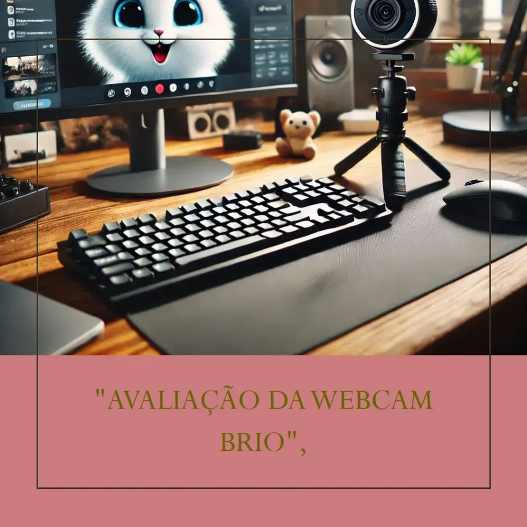 Webcam Full HD Logitech Brio 300: Qualidade de Vídeo e Privacidade