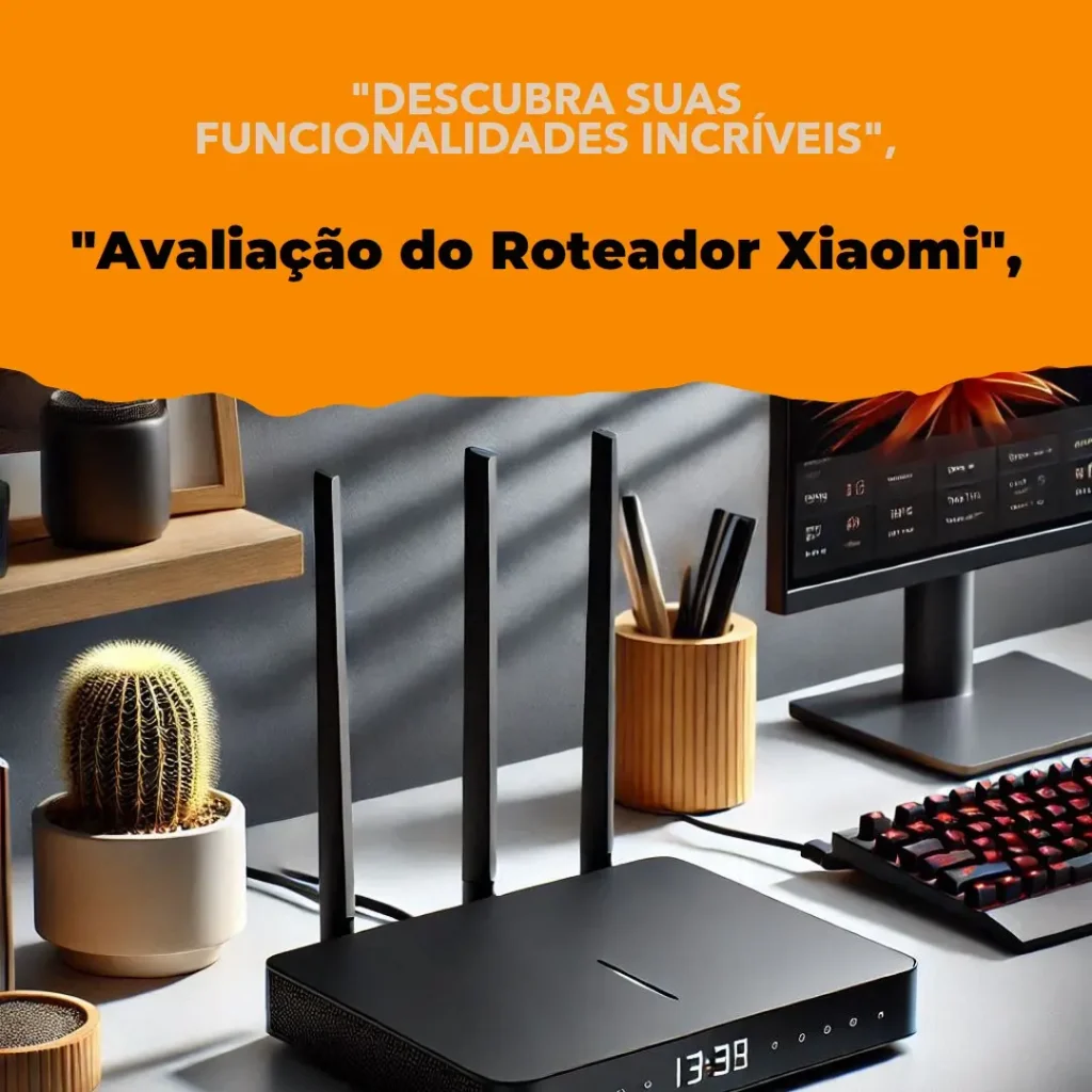 Roteador Xiaomi AX3000: WiFi 6, Frequência Dupla e Suporte Mesh