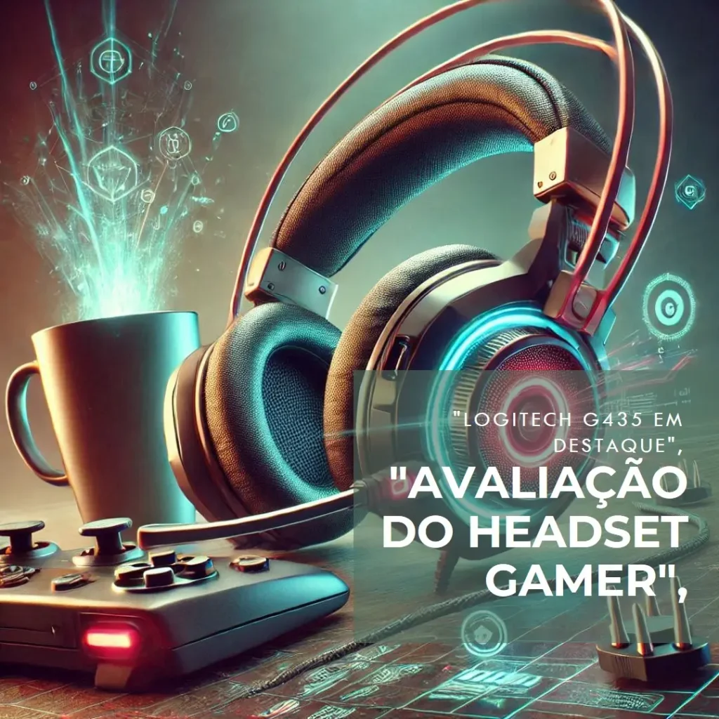 Headset Gamer Sem Fio Logitech G435 LIGHTSPEED: Conforto e Qualidade de Som